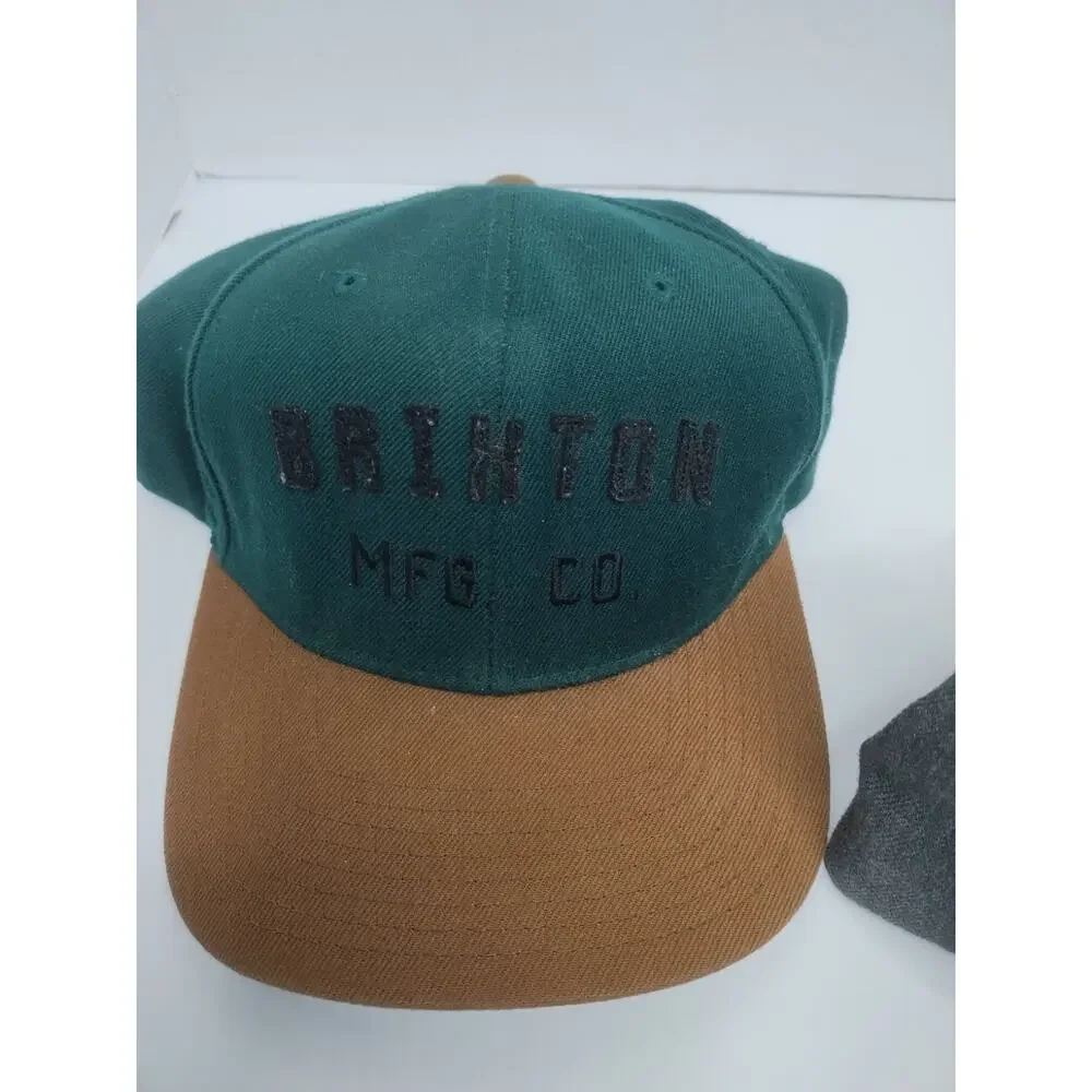 Brixton Manufacturering Hat Cap Adjustable SnapBack Flat Brim Lot 3